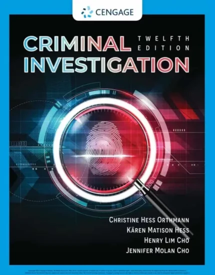 Criminal Investigation (12th Edition) – PDF