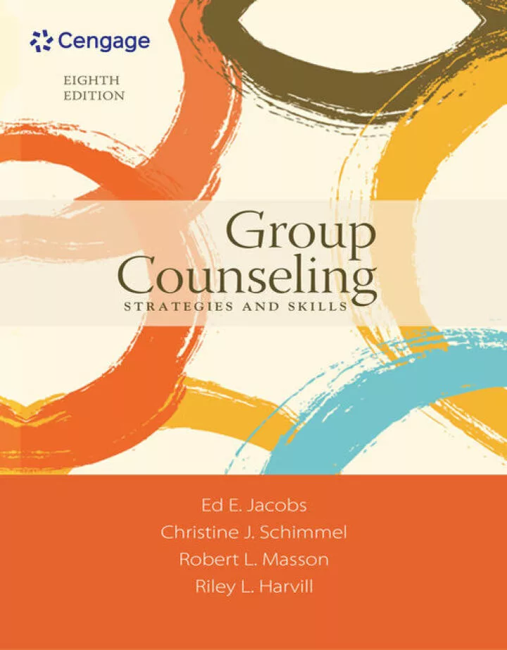 Group Counseling: Strategies and Skills (8th Edition) – PDF
