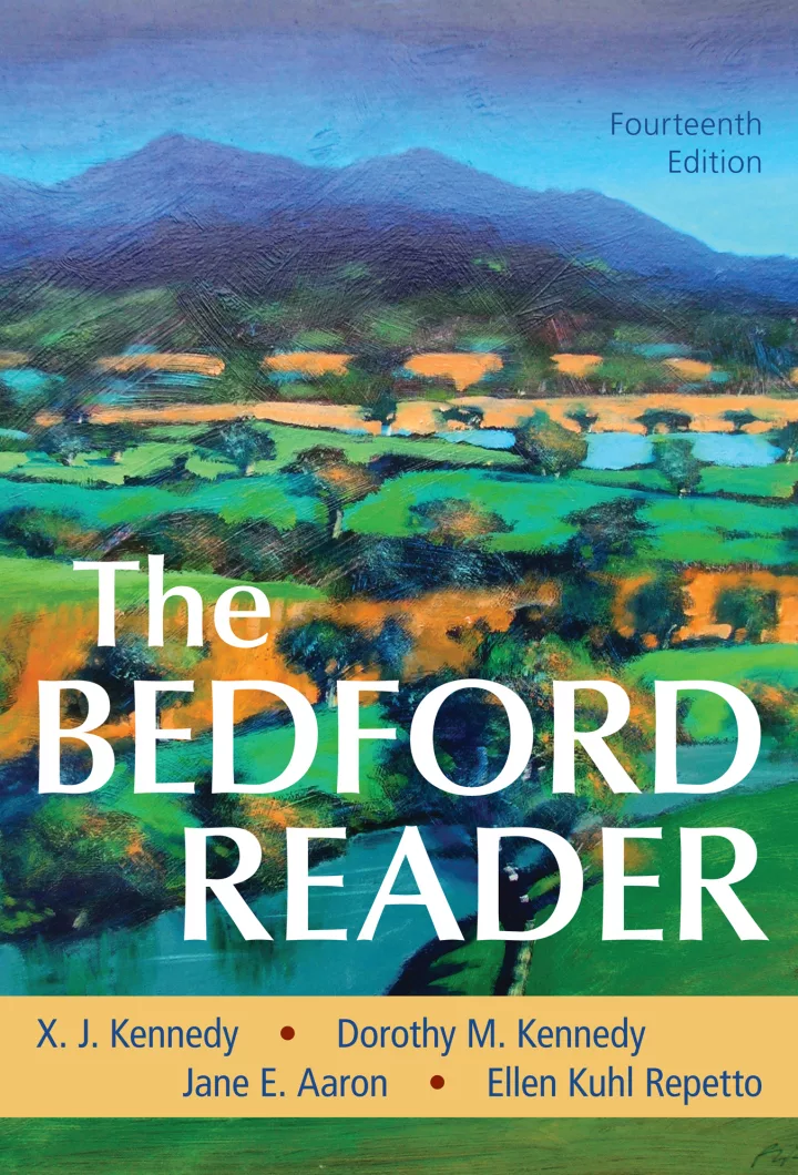 The Bedford Reader (14th Edition) – PDF