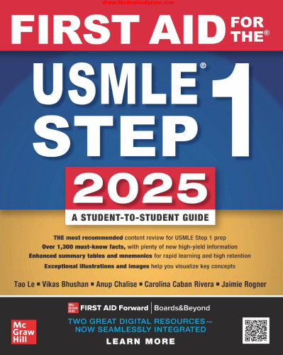 First Aid for the USMLE Step 1 2025 (35th Edition) – PDF