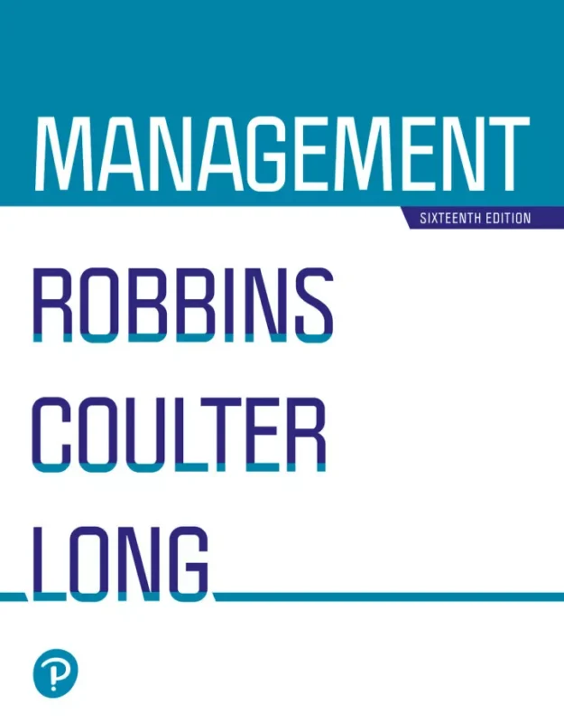 Management (16th Edition) – Robbins/Coulter/Long – PDF