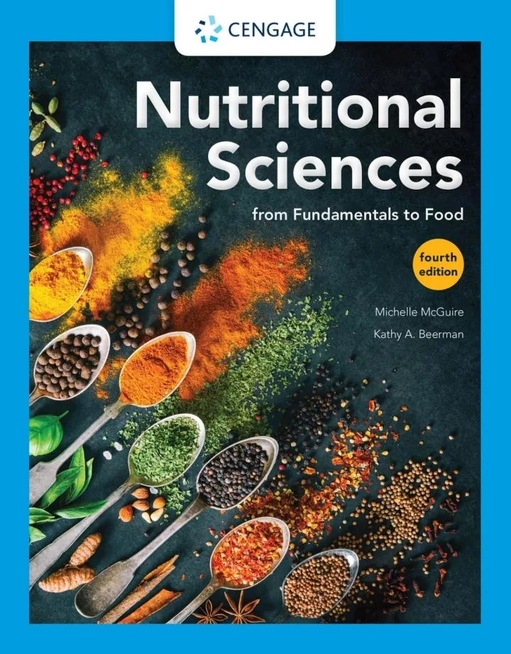 Nutritional Sciences: From Fundamentals to Food (4th Edition) – PDF