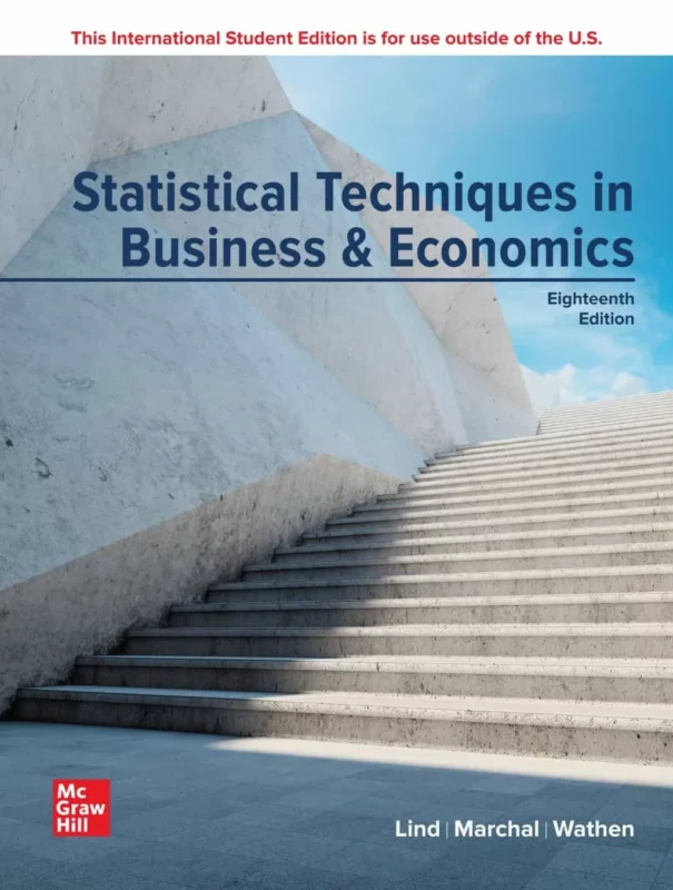 Statistical Techniques in Business and Economics (18th International Edition) – PDF