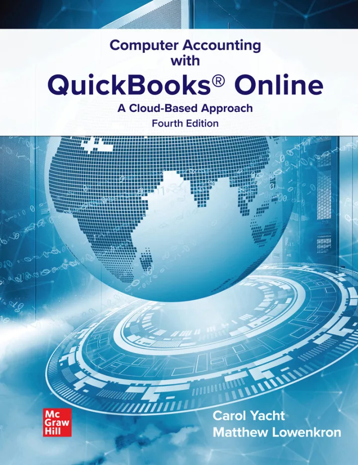 Computer Accounting with QuickBooks Online: A Cloud Based Approach (4th Edition) – PDF