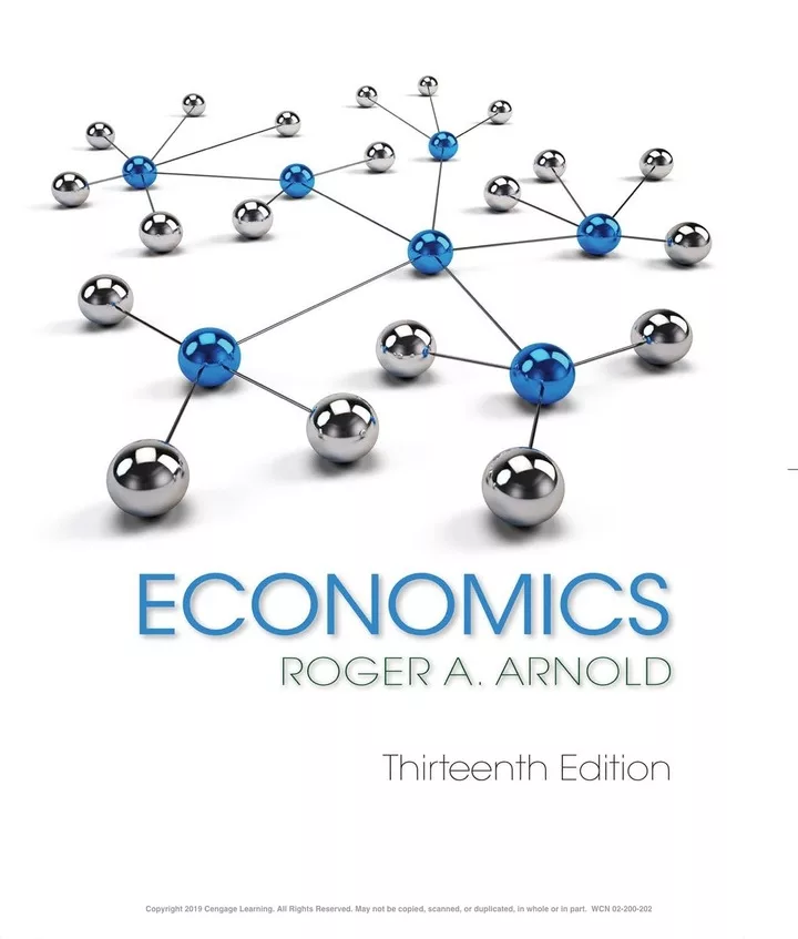 Economics (13th Edition) – Arnold – PDF