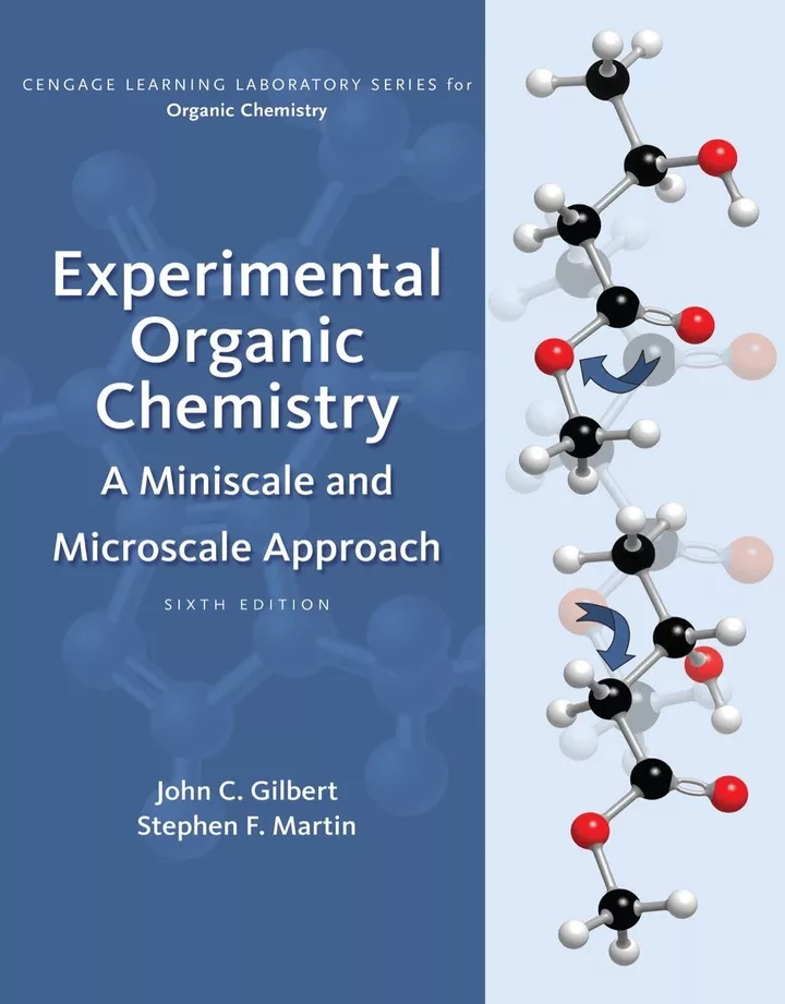 Experimental Organic Chemistry: A Miniscale and Microscale Approach (6th Edition) – PDF