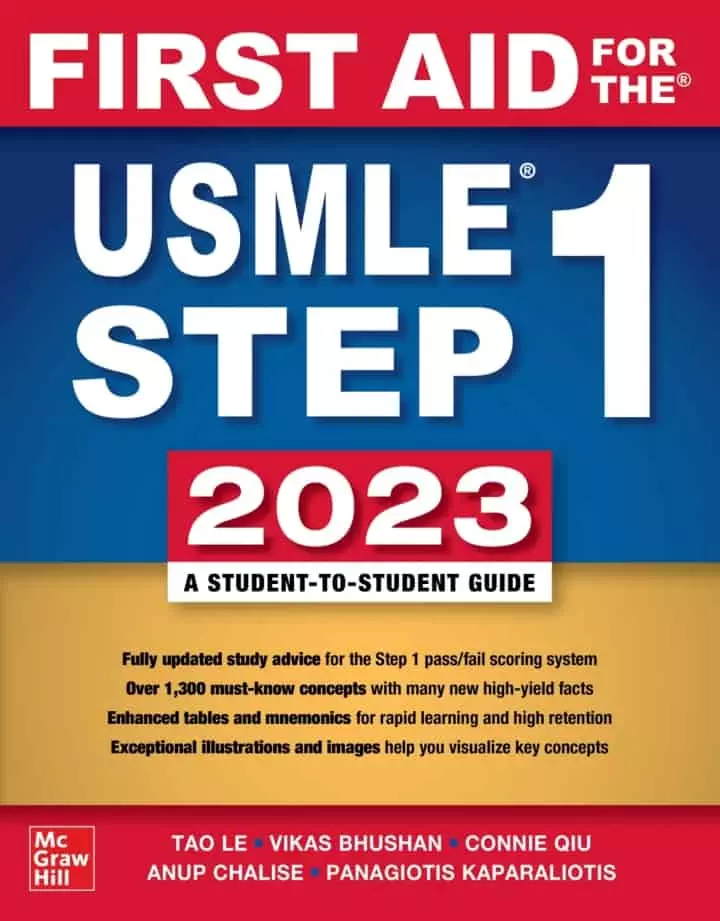 First Aid for the USMLE Step 1 2023 (33rd Edition) – PDF