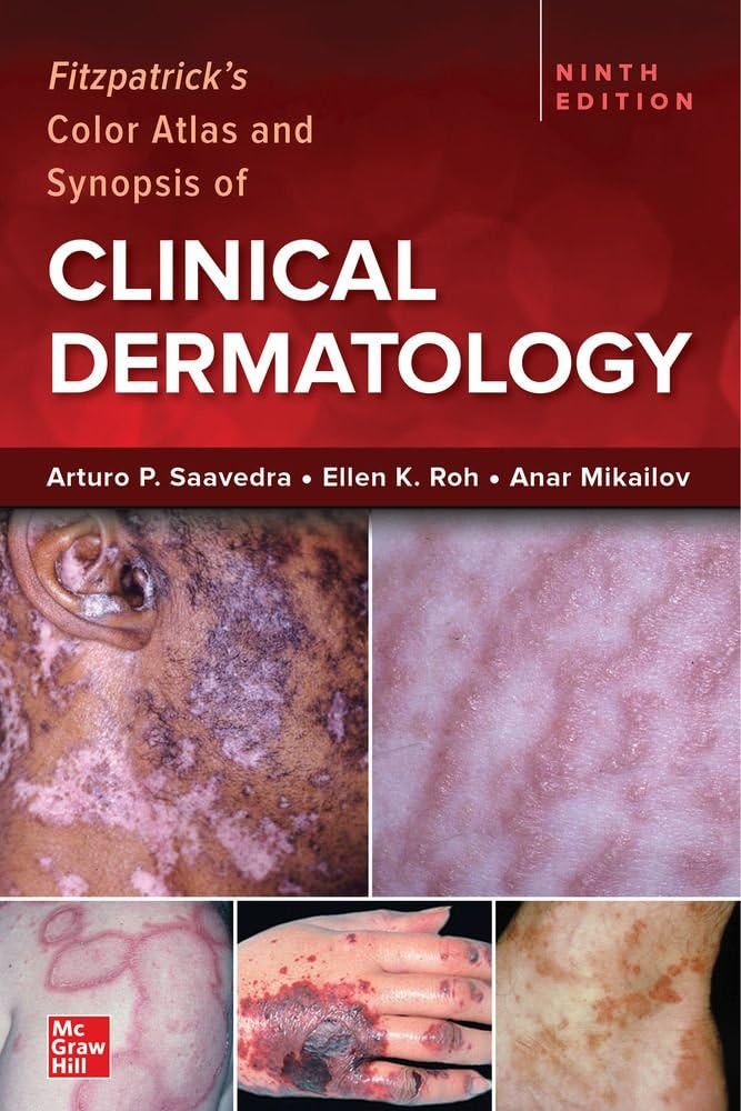 Fitzpatrick's Color Atlas and Synopsis of Clinical Dermatology (9th Edition) – eBook PDF